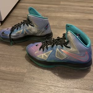 Nike Lebron 10 Platinums Men
